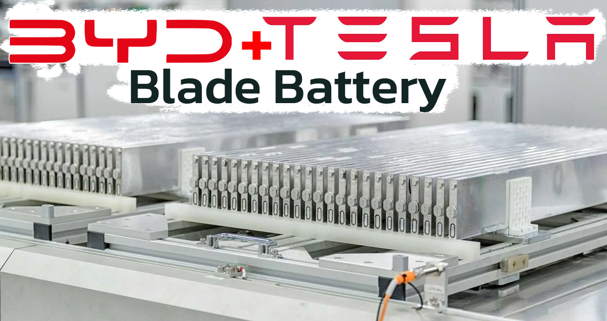 BYD ยืนยันจัดหาแบตเตอรี่ Blade Battery ให้กับ TESLA ในเยอรมัน