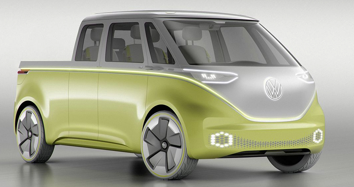 VW ID.Buzz กระบะไฟฟ้า ออกแบบโดยทีม VW Group อาจผลิตจริงในอนาคต