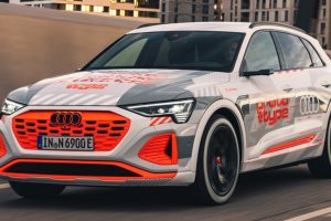 ปล่อยภาพ Audi E-Tron Prototype รถต้นแบบไฟฟ้า สมรรถนะสูง ก่อนเปิดตัว