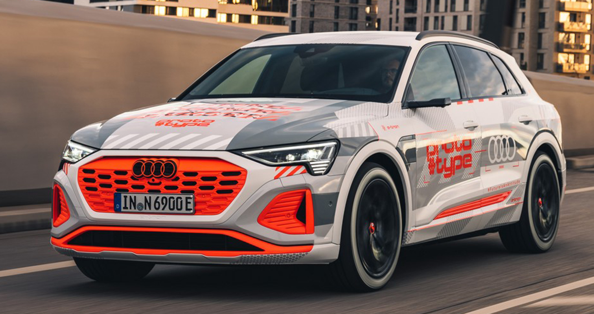 ปล่อยภาพ Audi E-Tron Prototype รถต้นแบบไฟฟ้า สมรรถนะสูง ก่อนเปิดตัว