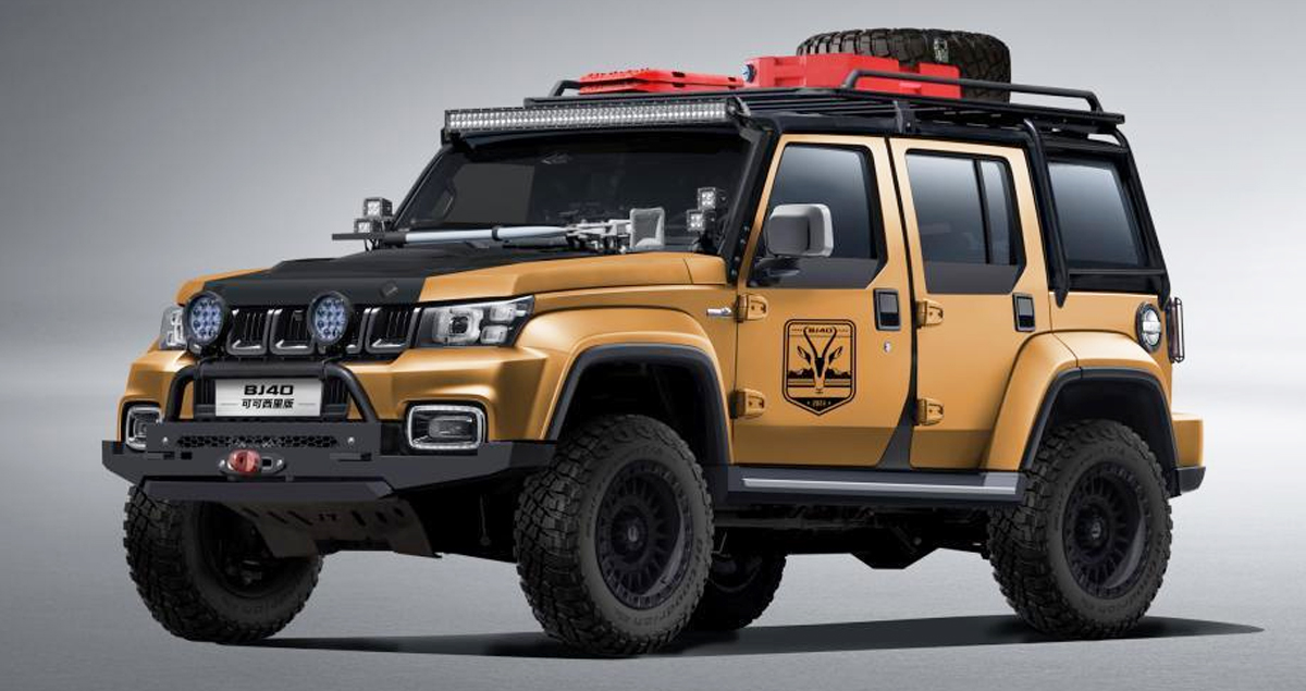 BAIC BJ40 Edition แต่งพิเศษ 2.0T 300 แรงม้า 8AT ในจีน