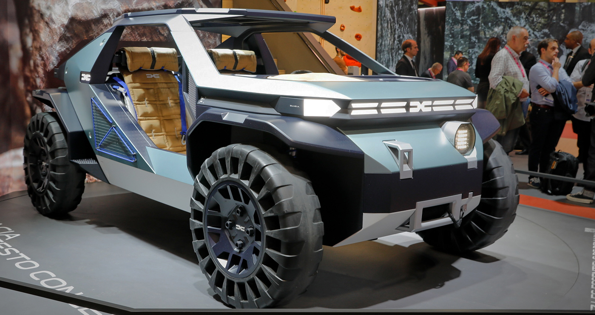 ภาพคันจริง Dacia Manifesto ออฟโรตไฟฟ้า บั๊กกี้ เอาใจสายลุย ในงาน Paris Motor Show 2022