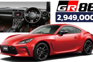 เปิดขายไทย 2,949,000 บาท Toyota GR 86 2.0 boxer 4 สูบ 237 แรงม้า