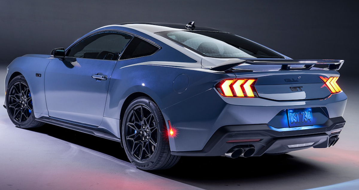 ภาพคันจริง FORD Mustang เจเนอเรชั่นที่ 7 ใหม่ ในสหรัฐฯ ก่อนเปิดราคาปีหน้า