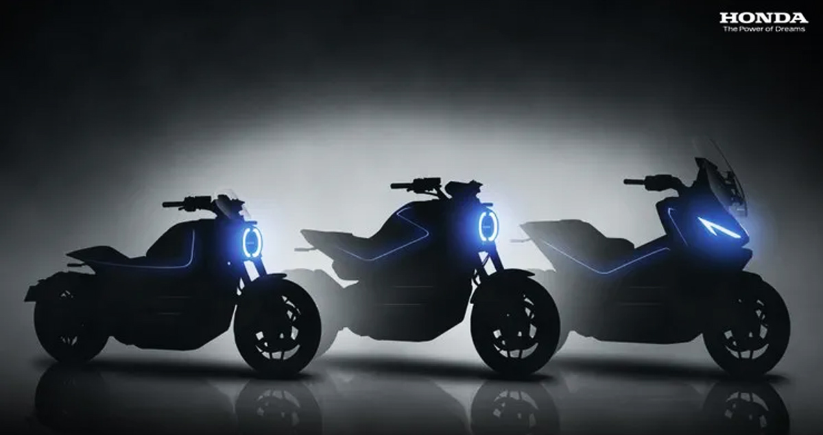 HONDA เตรียมเปิดตัว 10 มอเตอร์ไซค์ไฟฟ้า ภายในปี 2025