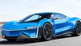 HONDA NSX EV ไฟฟ้าสปอร์ต จะได้รับการเปิดตัวในอนาคต * ภาพอิงจากทีเซอร์