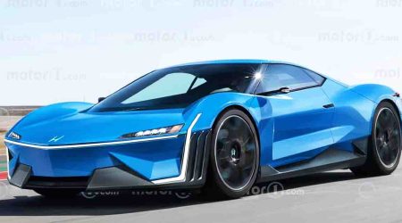 HONDA NSX EV ไฟฟ้าสปอร์ต จะได้รับการเปิดตัวในอนาคต * ภาพอิงจากทีเซอร์