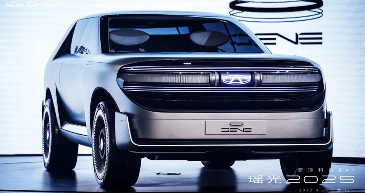Chery GENE SUV คันโตหลังคาโซลาร์เซลล์ พลังงานใหม่ แห่งอนาคต