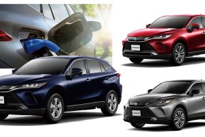 3 สีตัวถัง Toyota Harrier ปลั๊กอินไฮบริด วิ่งไฟฟ้า 93 กม.ราคา 1.62 ล้านบาทในญี่ปุ่น