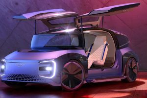 Volkswagen Gen.Travel Concept รถต้นแบบไฟฟ้า ไร้พวงมาลัย ขับขี่อัตโนมัติ L5