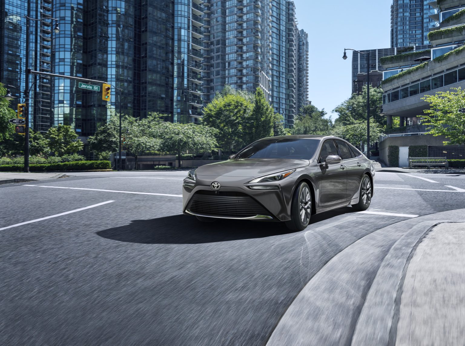 TOYOTA Mirai XLE 2025 เปิดขายสหรัฐฯ ราคา 1.78 ล้านบาทพร้อม TSS 3.0 เป็น