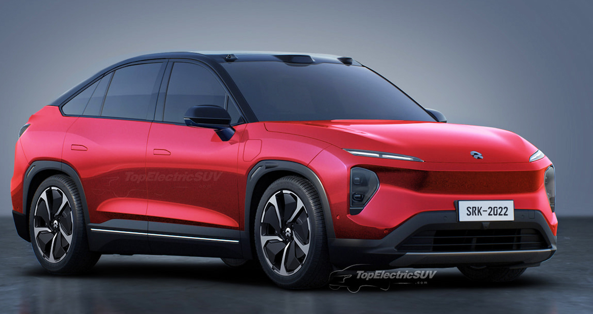 NIO EC7 SUV-Coupe ไฟฟ้า 875 กม./ชาร์จ เปิดตัว 24 ธันวาคมในจีน