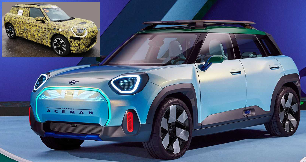 ทดสอบวิ่ง MINI Aceman EV ไฟฟ้าใหม่ ก่อนเปิดตัวปี 2024