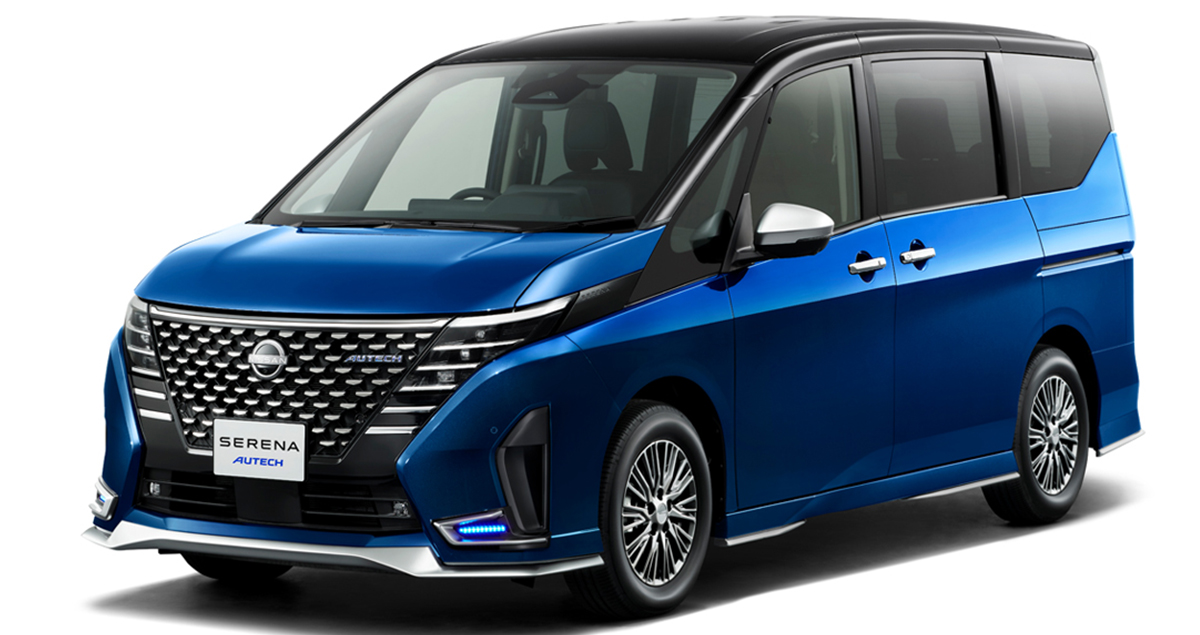 NISSAN Serena e-POWER AUTECH แต่งพิเศษ ราคา 1.09 ล้านบาท ในญี่ปุ่น