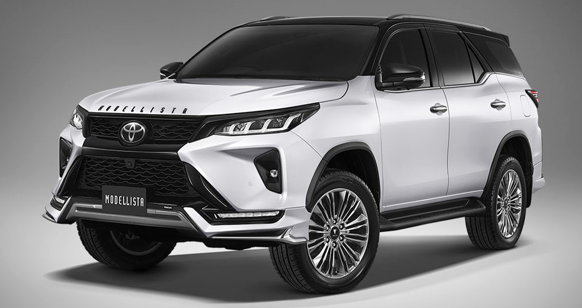 ชุดแต่งพิเศษ TOYOTA FORTUNER MODELLISTA เพิ่มราคา 59,500 – 69,500 บาท