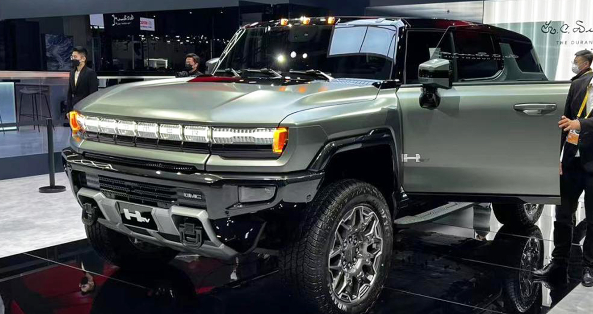 โผล่เมืองจีน GMC HUMMER EV SUV ไฟฟ้า ในงาน 2022 CIIE คาดจำหน่ายปีหน้า