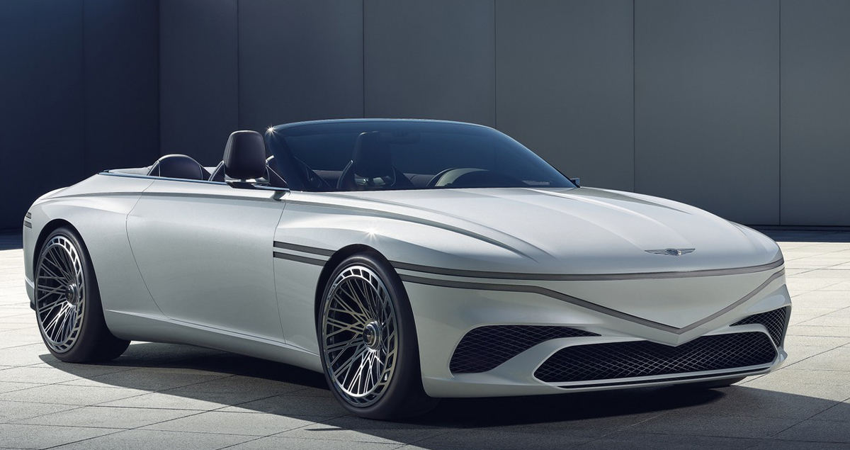 ปล่อยภาพ Genesis X Convertible Concept สปอร์ตไฟฟ้าเปิดประทุน ใหม่