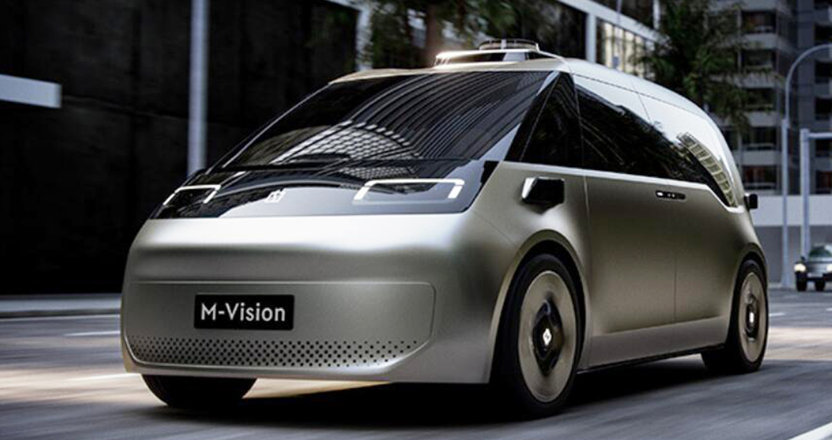 Zeekr M-Vision MPV Concept ไฟฟ้าไร้คนขับ ผลิตปี 2024