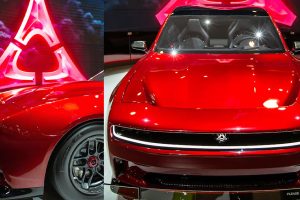 เผยคันสีแดง Dodge Charger Daytona SRT Muscle Cars ไฟฟ้า ในงาน SEMA 2022