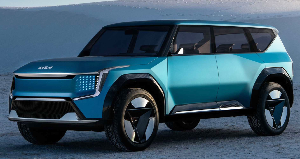 เตรียมเปิดตัวในอินเดีย Kia EV9 Concept SUV ไฟฟ้าคันโต ช่วงกลางมกราคม 2023