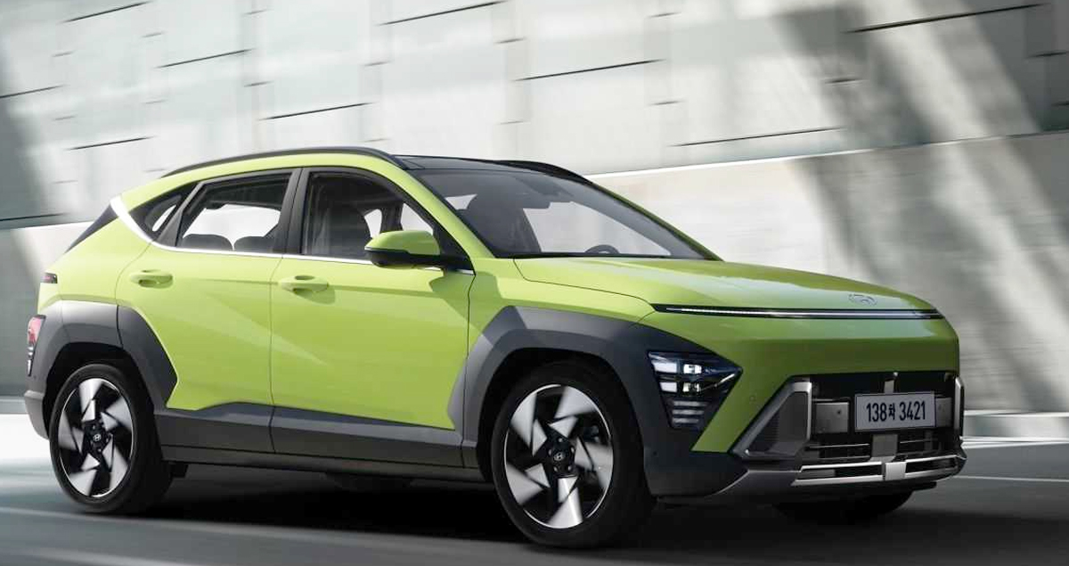 เผยข้อมูลใหม่ Hyundai Kona 2024 พร้อมขุมพลัง 2.0L / 1.6T