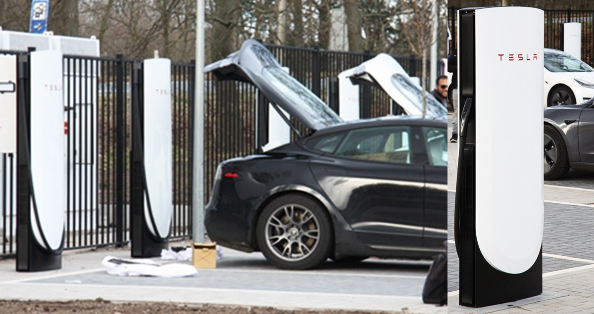 เริ่มติดตั้ง Tesla Supercharger V4 กำลังชาร์จกว่า 350kW ในยุโรป ลดเวลาชาร์จลง 30%