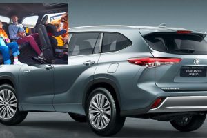 เผยภายในห้องโดยสาร Toyota Grand Highlander SUV 3 แถว 8 ที่นั่ง