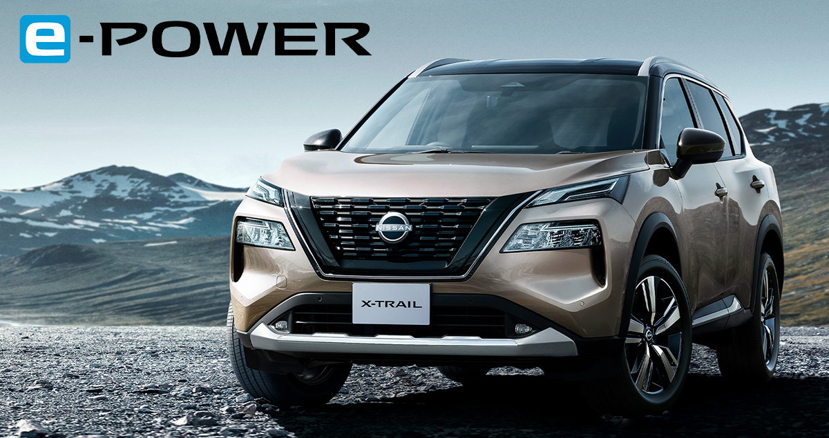 ประหยัดน้ำมัน 21.7 กม. / ลิตร NISSAN X-Trail e-POWER 2023 ราคาเริ่ม 967,000 บาทในญี่ปุ่น