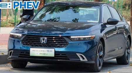 ทดสอบวิ่ง HONDA ACCORD ปลั๊กอินไฮบริด e:Plug-in Hybrid เตรียมเปิดตัวในจีน