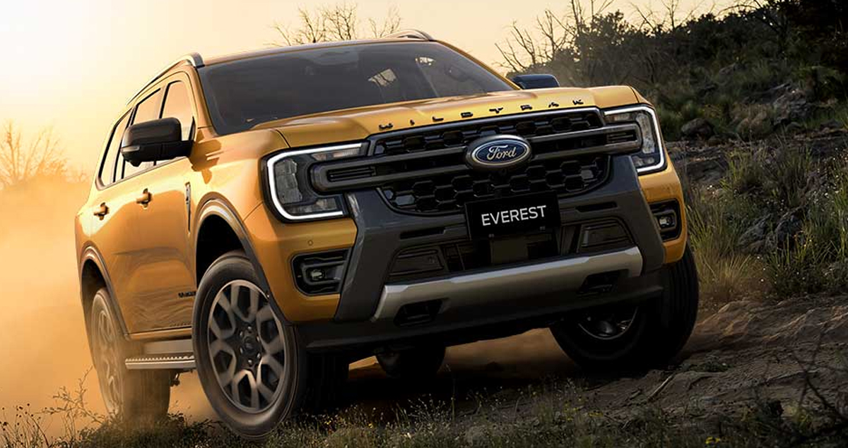 ปล่อยภาพ Ford Everest Wildtrak 2023 ใหม่ ในนิวซีแลนด์