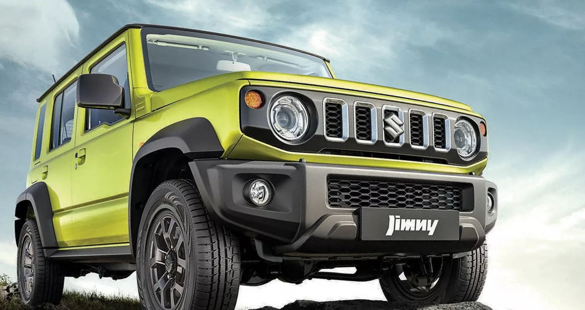 SUZUKI JIMNY 5 ประตู เบนซิน 1.5 ลิตร 105 แรงม้า ขายอินเดีย 555,000 บาท