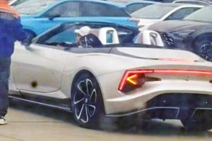 ทดสอบวิ่ง MG Cyberster Electric Roadster ก่อนเปิดตัวในประเทศจีน