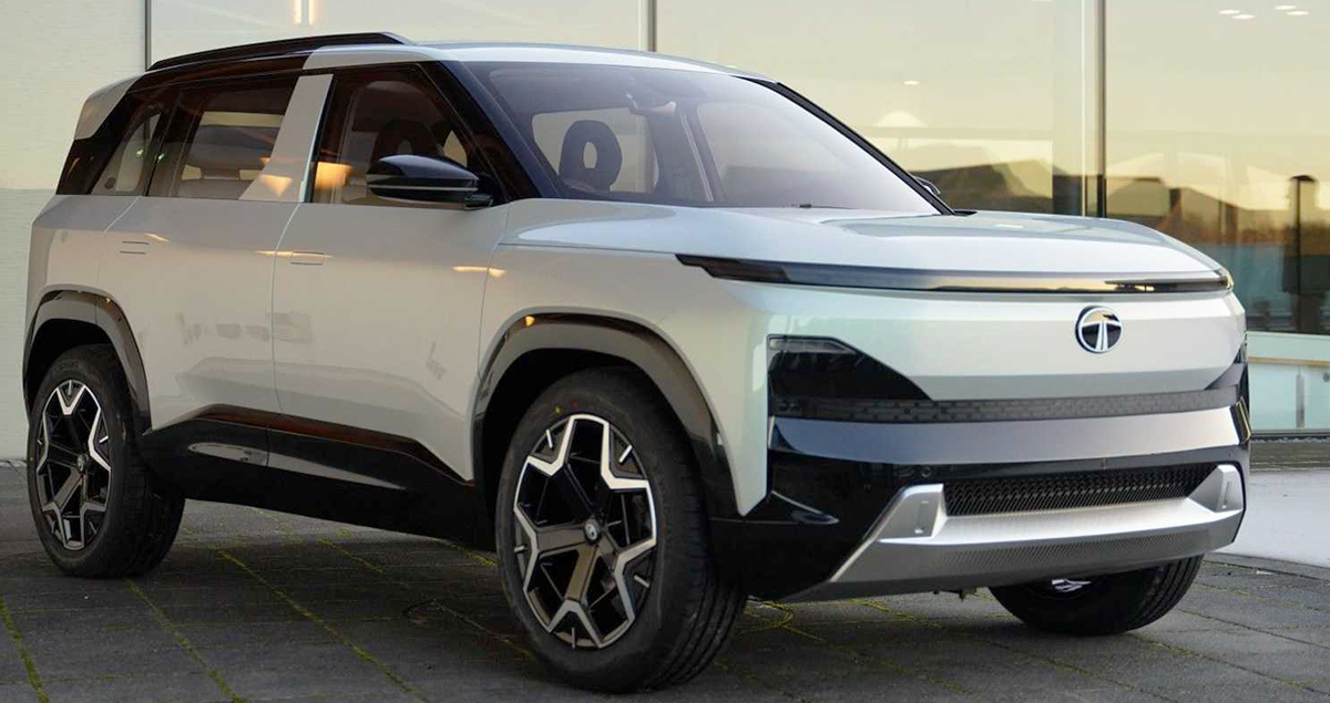 รวมภาพ TATA Sierra EV SUV ไฟฟฟ้าใหม่ ก่อนเปิดขายในอินเดีย