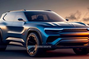 Dodge Durango เวอร์ชั่นไฟฟ้า ในอนาคต ภาพจากจินตนาการ Carscoop