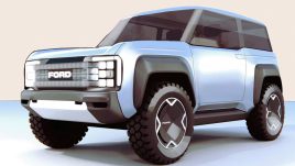 FORD Bronco Mini ออฟโรดไฟฟ้า เตรียมขายในสหรัฐฯ * ภาพเรนเดอร์