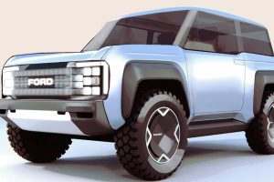 FORD Bronco Mini ออฟโรดไฟฟ้า เตรียมขายในสหรัฐฯ * ภาพเรนเดอร์
