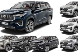 อัตราประหยัดน้ำมัน 23.24 กม./ลิตร ARAI TOYOTA INNOVA HYCROSS 2.0 HEV ราคา 766,000 - 1,213,000 บาท ในอินเดีย