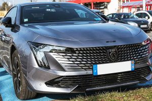 คันจริง Peugeot 508 ปลั๊กอินไฮบริด PHEV รุ่นปรับโฉม ออกแบบใหม่ทั้งภายนอก และ ภายใน
