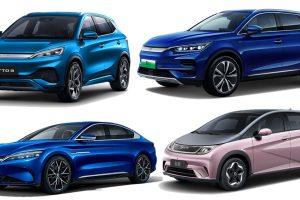 BYD เปิดตัวรถยนต์ไฟฟ้า 4 รุ่น HAN , TANK , ATTO 3 , Dolphin ในจอร์แดน