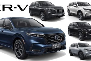 ข้อมูล-สเปค 5 รุ่นย่อย HONDA CR-V เจนที่ 6 2.0L e:HEV 204 แรงม้า / 1.5T 190 แรงม้า Honda SENSING ทุกรุ่นย่อย