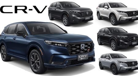 ข้อมูล-สเปค 5 รุ่นย่อย HONDA CR-V เจนที่ 6 2.0L e:HEV 204 แรงม้า / 1.5T 190 แรงม้า Honda SENSING ทุกรุ่นย่อย