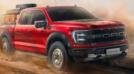 เผยภาพ FORD F-150 Raptor Flamestorm Special Edition รุ่นแต่งพิเศษ ก่อนเปิดตัวในจีน