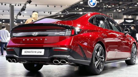 ภาพคันจริง Hyundai Sonata N Line เจนที่ 8 ก่อนเปิดจำหน่ายในเกาหลีใต้