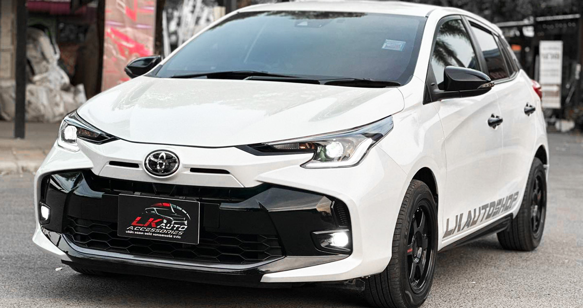 แปลงหน้า 38,500 บาทในไทย TOYOTA YARIS ปี 2017 – ปัจจุบัน โดย LK.Auto Accessories