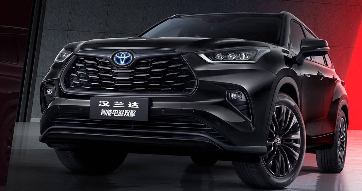 เปิดตัว TOYOTA Highlander Knight Edition แต่งดำพิเศษ ราคา 1.65 ล้านบาท ในจีน