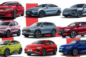 BYD รถยนต์ไฟฟ้า-ปลั๊กอินไฮบริด ในประเทศจีน 2023