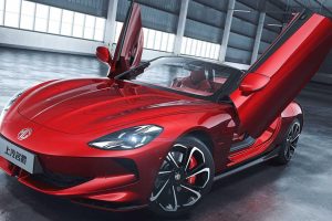 ปล่อยภาพ MG Cyberster Convertible EV สปอร์ตไฟฟ้า เปิดประทุน คาดให้กำลังกว่า 500 แรงม้า