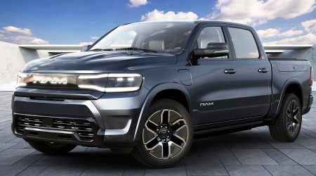 RAM 1500 REV กระบะไฟฟ้า แบตเตอรี่ใหญ่ 229 kWh วิ่งได้ 837 กม./ชาร์จ EPA ส่งมอบปลายปีหน้า