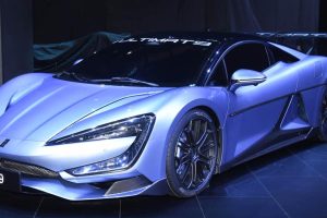 คันจริง BYD Yangwang U9 สปอร์ตไฟฟ้า ในงาน เซี่ยงไฮ้ ออโต้โชว์ 2023
