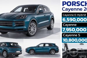 เปิดขายไทย 6.59 - 10.8 ล้านบาท Porsche Cayenne รุ่นปรับโฉม MY2024